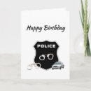 Search for badges cards Police officer