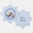 Search for bedlingtons christmas tree decorations Bedlington terrier