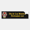 Search for day of the dead bumper stickers Sugar skull