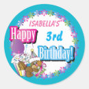 Search for happy birthday cupcake stickers Blue