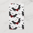 Search for bat business cards Vampire