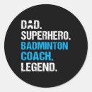 Search for badminton gear stickers Player