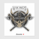 Search for warrior skull stickers Viking
