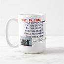 Search for gettysburg address mugs Lincoln