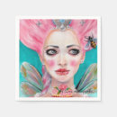 Search for queen bee napkins Pink