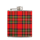 Search for clan tartan flasks Red