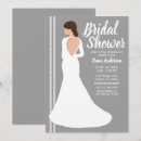 Search for white dress bridal shower invitations Grey