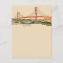 Search for gate bridge cards Watercolor