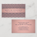 Search for zig zag pattern business cards Elegant