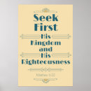Search for righteousness posters Christian