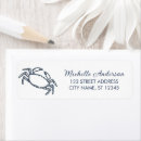 Search for crabs return address labels Coastal
