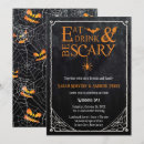 Search for eat drink and be scary invitations Orange