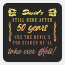 Search for mens 50th birthday stickers Party