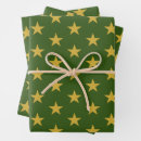 Search for emerald green christmas wrapping paper Stars