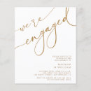 Search for dinner engagement party invitations We're engaged