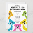 Search for bear kid invitations Girl