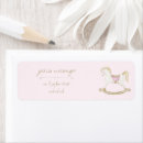 Search for rocking horse return address labels Cowboy