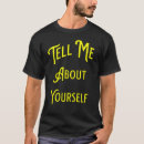 Search for conversational tshirts Conversation starter