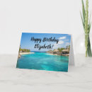 Search for caribbean birthday cards Tropical beach