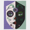 Search for day of the dead blankets Flowers