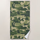 Search for camouflage beach towels Green camo
