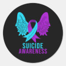 Search for depression ribbon stickers Suicide