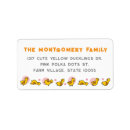 Search for ducky return address labels Cartoon