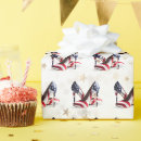 Search for high heel shoe paper wrapping paper Pumps