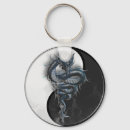 Search for chinese dragon key rings Yin yang
