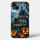 Search for haunted house phone cases Pumpkins