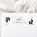 Search for victorian garden return address labels Floral