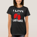 Search for i love bugs tshirts Ladybug