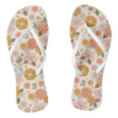Search for pink and orange flipflops Floral