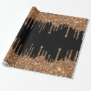 Search for luxury wedding wrapping paper Black