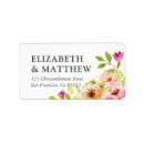 Search for rustic flowers return address labels Country
