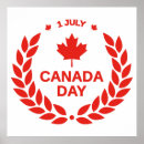 Search for canada day posters Maple leaf