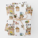 Search for farmer wrapping paper Watercolor