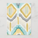 Search for textile pattern postcards Design