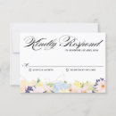 Search for antique wedding rsvp cards Watercolor