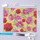 Search for peony tissue paper Red