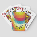 Search for hexagon playing cards Pattern