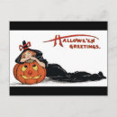 Search for vintage halloween greeting postcards Cute