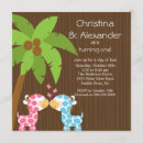 Search for boy girl twins 1st birthday invitations Modern