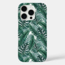 Search for green palm leaves iphone cases Watercolor