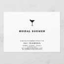 Search for cocktail bridal shower invitations Chic