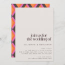 Search for vintage inspired wedding invitations Colourful