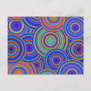 Search for blue circle postcards Pattern