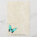 Search for butterflies stationery paper Vintage