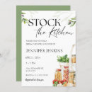 Search for stock the pantry invitations Bride