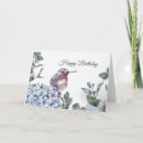 Search for blue hydrangea birthday cards Pretty